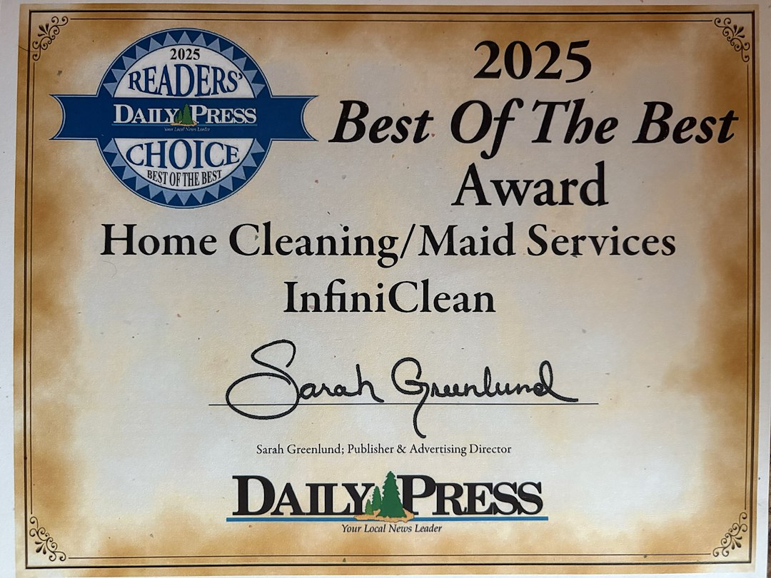 Voted Best Residential/Commercial Cleaning!